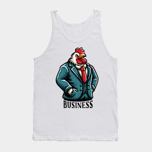 Business Chicken Tank Top